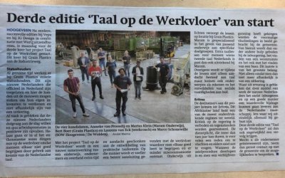 “Taal op de Werkvloer” bij GrainPlastics